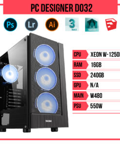 PC Designer D032 (W-1250P/W480/16GB RAM/240GB SSD/550w)